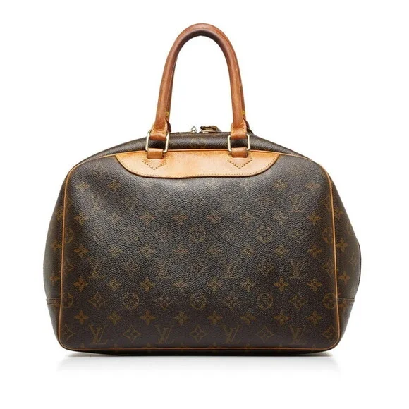 Louis Vuitton Monogram Deauville Canvas Handbag M47270 in Good condition